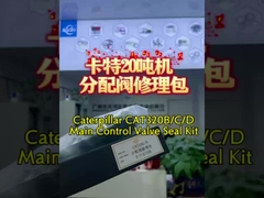 Εκσκαφέας C A T 320 Συσκευή σφραγίσματος βαλβίδας ελέγχου Υψηλής απόδοσης Ανθεκτική στη θερμότητα