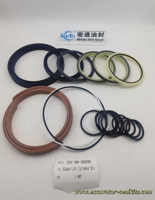 Πλήρης Pro Series Επισκευασία Σφραγίδα για 707-99-56690 Ανυψωτικό κιτ υδραυλικής σφραγίδας CLYLIND-Περιλαμβάνει όλες τις σφραγίδες και τις φλάντζες
