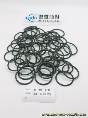 Βαρέως τύπου Komatsu PU Rubber O-Ring 21T-09-11490 για Υδραυλικά και Πνευματικά Συστήματα