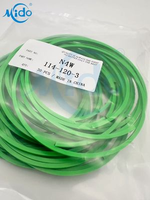 Εναλλακτικά εξαρτήματα σφραγίδας 114-120-3 N4w Εναλλακτικό δαχτυλίδι για υδραυλικό κύλινδρο εξορυκτήρα