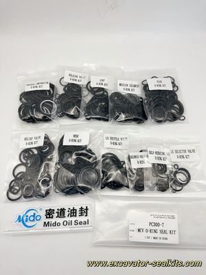 Komatsu PC300-7 300-8 723-47-26107 Εργοστασιακό Άμεσο Κιτ Σφραγίδων Βαλβίδας Κύριου Ελέγχου Υψηλής Απόδοσης