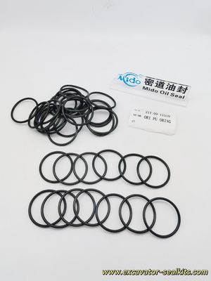 Komatsu PU O-Ring 21T-09-11510 | Δακτύλιος O-Ring από καουτσούκ υψηλής απόδοσης για εξοπλισμό Komatsu