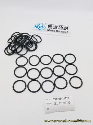 Premium Komatsu PU O-Ring 21T-09-11470 | Υπεραποδίδει τους τυπικούς δακτυλίους από καουτσούκ