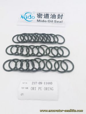 Universal Komatsu Rubber O-Ring Kit | Περιλαμβάνει πολλαπλά μεγέθη PU O-Ring 21T-09-11440