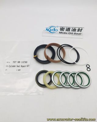 Κιτ επισκευής σφραγίδων κυλίνδρων βαρέως τύπου 707-98-14790 με υψηλή θερμοκρασία | Σφραγίδες ανθεκτικές στην τριβή