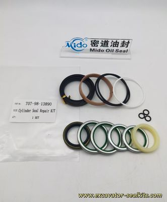 Comprehensive Overhaul and Seal Replacement Kit | Cylinder Seal Repair Kit 707-98-13890 for Long-Lasting Leak-Free Operation