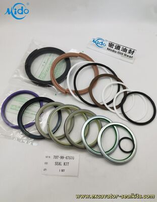 Komatsu OEM Σετ στεγανοποίησης υδραυλικού κυλίνδρου | Πρωτότυπο μέρος 707-99-47570