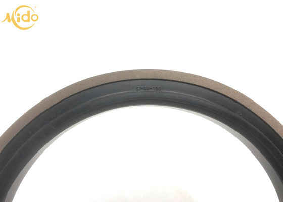 Υδραυλική σφραγίδα SPGW 130 εμβόλων κυλίνδρων εκσκαφέων PTFE NBR Jcb υδραυλικές εξαρτήσεις σφραγίδων κυλίνδρων