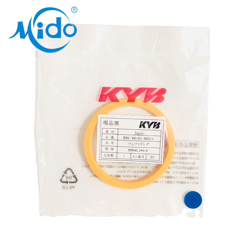 Δαχτυλίδι HBY απομονωτών ανταλλακτικών εκσκαφέων KYB για τον υδραυλικό κύλινδρο 80*95.5*5.8 χιλ.