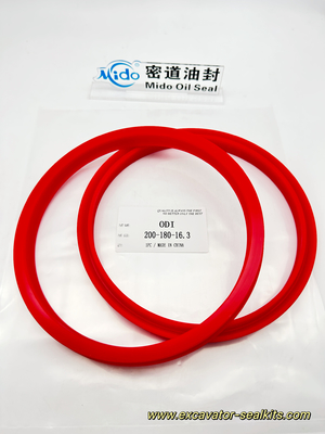 ΣΦΡΑΓΙΔΑ ODI PU SEAL 200-180-16.3 CNC Σφράγιση Μηχανικών Εξαρτημάτων Εξαιρετικά Ανθεκτική στη Φθορά Σφράγιση Ράβδου Υδραυλικού Κυλίνδρου