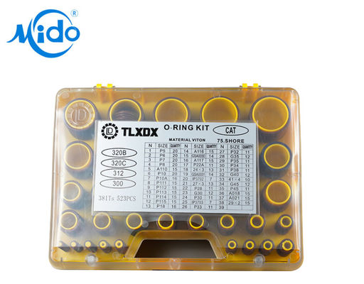 FKM καουτσούκ O Ring Kit Box Excavator Seal Kit για κύλινδρο με υψηλή ποιότητα
